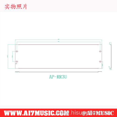 AI7MUSIC 3 rack shelf 19  universal blanking panel