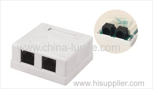 Cat6a STP keystone jack