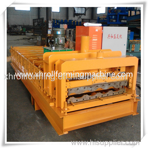 Glazed Tile Forming Machine Making Construction Materials