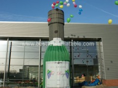 Champagne lacher inflatable balloons