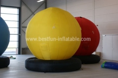 Inflatable balloon let go of balloons