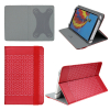 New design Nice red leather case cover for 9.7 inch tablet ,universal tablet case for ipad mini