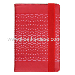 New design Nice red leather case cover for 9.7 inch tablet ,universal tablet case for ipad mini