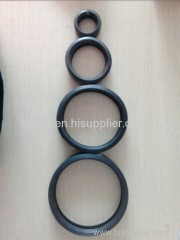 Concrete pump rubber seal