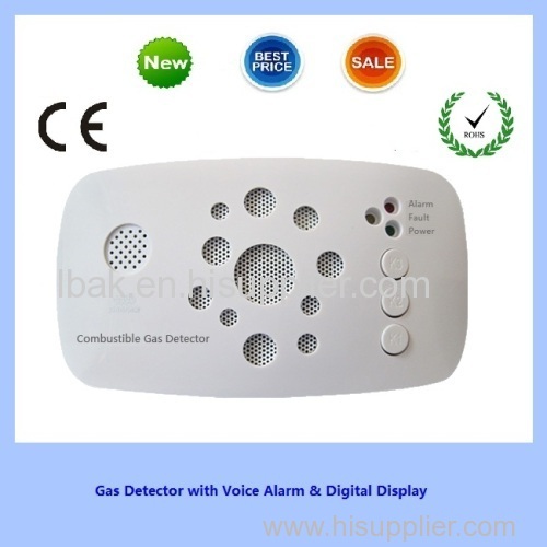 Gas Detector with Voice Alarm