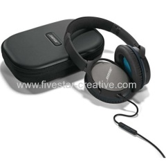 New Bose QuietComfort 25 QC25 Black Noise Cancelling Around Ear Headphones