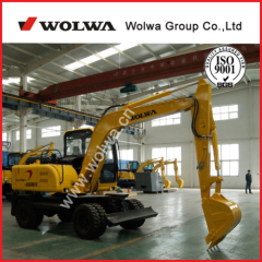 Wolwa 8T Wheeled Hydraulic Excavator