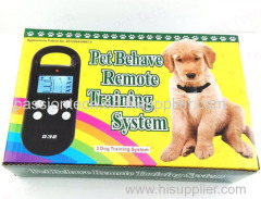 Remote Dog Training Controller With LCD Display For 3 Dogs