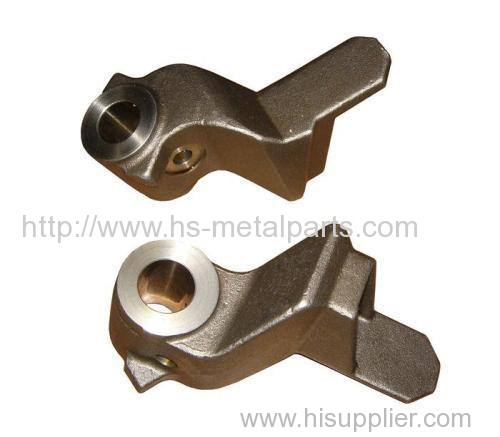 Investment casting railway couplings