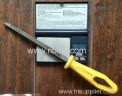 CONDOR haevy duty single cut Taper file with yellow PP handle