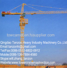 Fixed Tower Crane 6 ton For construction,tower crane,crane,crane manufacturer,crane supplier