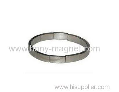 Rare earth curved neodymium magnet