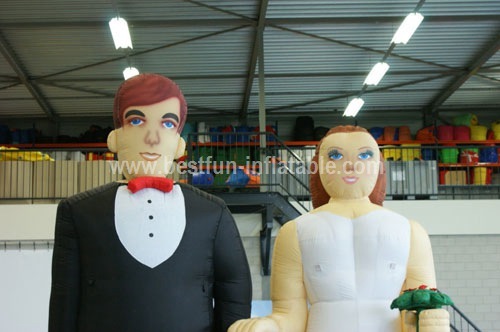 Inflatable dolls married cartoon