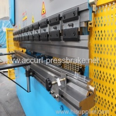 80T/3200 Hydraulic Press brake 6mm sheet metal bending machine 3200mm Bend 4 mm bending press brake 80 tons