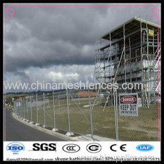 10ft long hot dipped galvanized temporary construction chain link fence