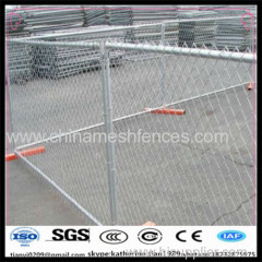 10ft long hot dipped galvanized temporary construction chain link fence