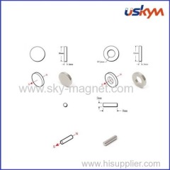 Ni Plated NdFeB Permanent Magnets