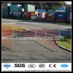 decorative chain link removable fence barrier manufacturer