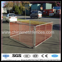 decorative chain link removable fence barrier manufacturer