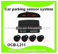 Ouchuangbo parking sensor system With digital colored LED display Anti-freeze and rain proof