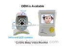 2.4" TFT LCD Wireless Digital Video Baby Monitor with Temperature Detector