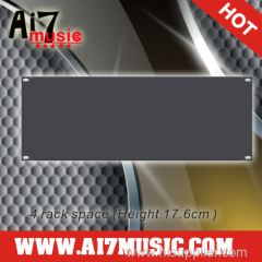 AI7MUSIC 4U 19" Equipment Rack Panel & 4 Rack space panel & 19" universal blanking panel