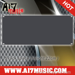 AI7MUSIC 5U 19" Equipment Rack Panel & 5 Rack space panel & 19" universal blanking panel