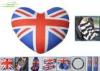 UK Flag Neck Head Pillow Car Comfort Accessories with Heart Shaped