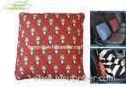 30x30cm Monkey Travel Pillow Car Comfort Accessories with Embroidery Logo