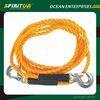 Orange Car Emergency Double Hook Car Heavy Duty Tow Rope Strong Tow Strape