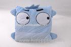 Blue Cute Cow Shaped Soft Baby Safety Products Children Blanket Pillow