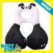 Cute Panda Velvet Headrest Infant Car Seat Neck Support With Embroidered Logo