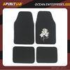 White Flower Universal Front / Rear Car Accessories Floor Mats For Cadillac / Opel