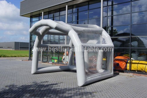 Airtight inflatable clear tent