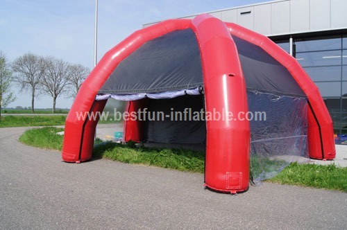 Custom inflatable dome tent