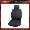 Luxurious Full Set 9pcs Black personalized car seat covers for audi / bmw