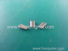 tegular shape 45SH NdFeB magnet Zn