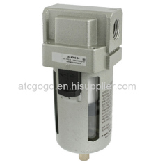 SMC type Air pneumatic filter Aluminum Alloy Manual drain and Auto drain pneumatic components AF2000-02