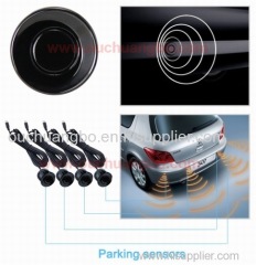 Ouchuangbo Car parking sensor system 4 Sensors 22mm LED Display Buzzer Alarm