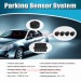 Ouchuangbo Car parking sensor system 4 Sensors 22mm LED Display Buzzer Alarm