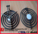 Tubular heating element for oven heater