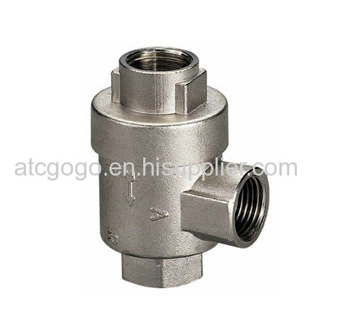 Air compressor quick exhaust valve pneumatic vent aluminum alloy one way valve 1/8 1/4 3/8 1/2 BSP NPT