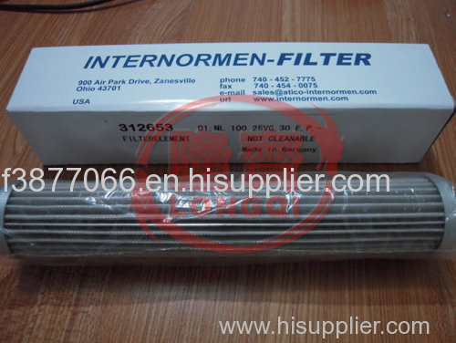 High efficiency of Internormen filters with glass fiber
