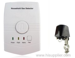 LPG Natural Gas Detector Fire Detection And Alarm Equipment with Shut Off Valve Manipulator