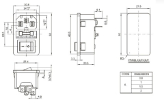 hanghai Sinmar Electronics Power Sockets 15A250VAC Multifunction Sockets Switch Sockets