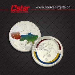 The souvenir metal coin