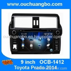 Ouchuangbo Auto DVD System for Toyota Prado 2014 GPS Navigation iPod USB Stereo Audio Player