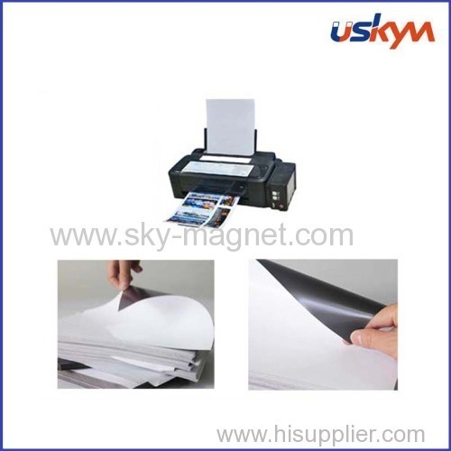 A4 glossy finish magnetic paper