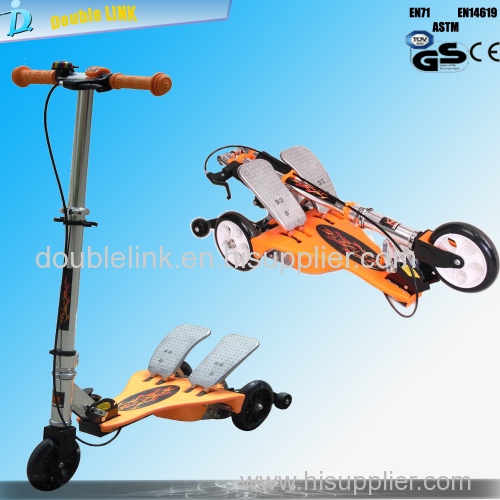 Patent folding kids scooters/ three wheels kids scooters