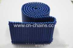 Plastic radius flush grid Modular conveyor radius belt